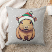 クリスマスカピバラ クッション (ブランケット)