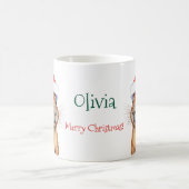 クリスマスカピバラ コーヒーマグカップ (中央)