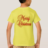 クリスマスカピバラ Tシャツ (裏面)