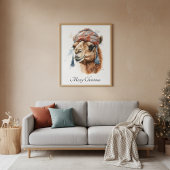 クリスマスカメラ、カスタマイズ可能 ポスター