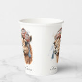 クリスマスカメラ、カスタマイズ可能 紙コップ (右)