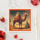 クリスマスカメル1 スタンダードランチョンナプキン (インサイチュ)