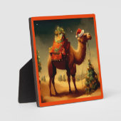 クリスマスカメル1 フォトプラーク (正面)