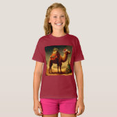 クリスマスカメル1 Tシャツ (正面フル)