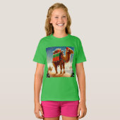 クリスマスカメル2 Tシャツ (正面フル)