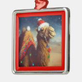 クリスマスカメル3 メタルオーナメント (左)