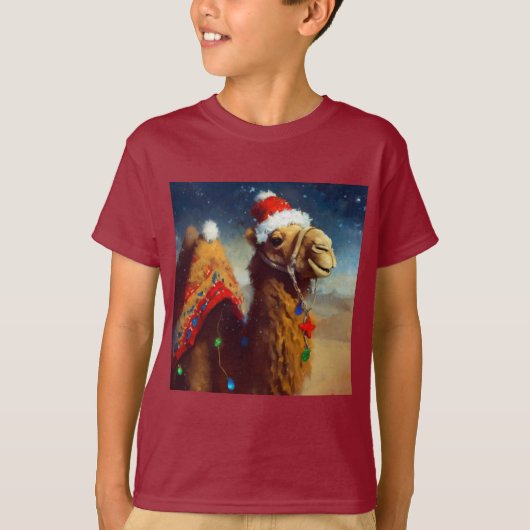 クリスマスカメル3 Tシャツ (正面)