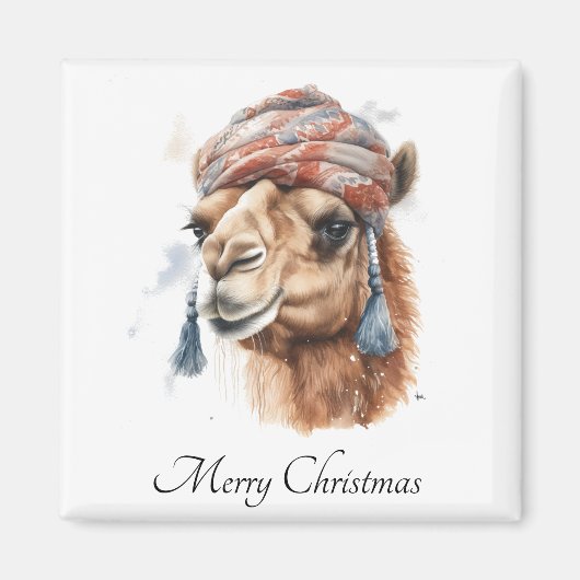 クリスマスカメル、クリスマス マグネット (正面)