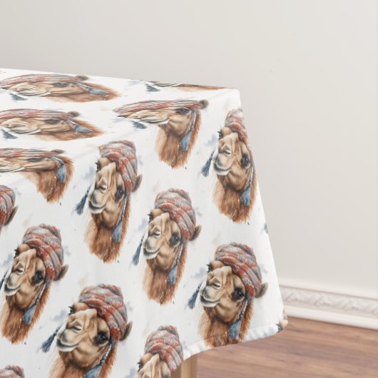 クリスマスカメル テーブルクロス (インサイチュ)