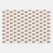 クリスマスカメル ラッピングペーパーシート (正面2)