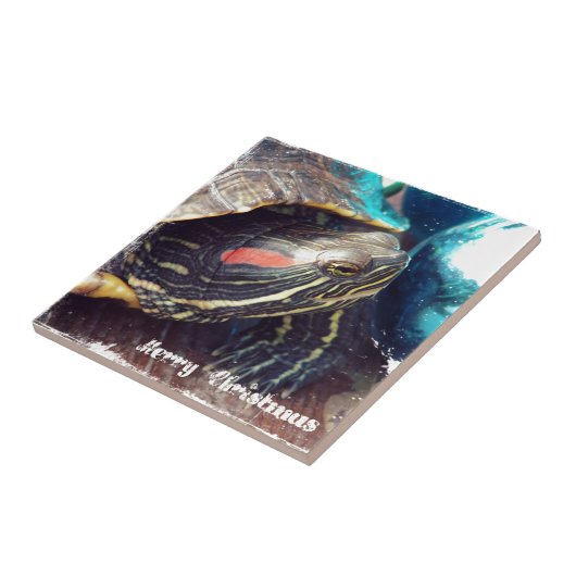 クリスマスカメ タイル (側面)