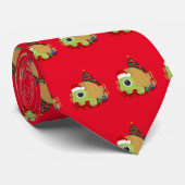 クリスマスカメ ネクタイ (ロール)
