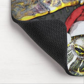 クリスマスカメ マウスパッド (コーナー)