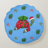 クリスマスカメ ラウンドクッション (裏面)
