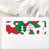 クリスマスカモフラージュ ラベル (インサイチュ)