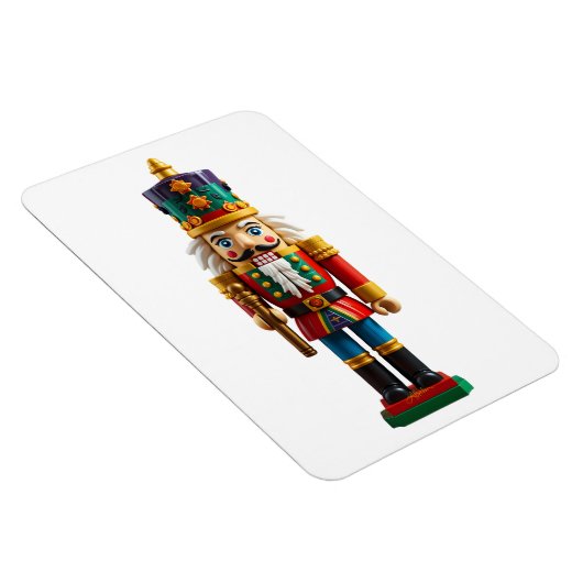 クリスマスカラフルのくるみ割り玩具 マグネット (右側)