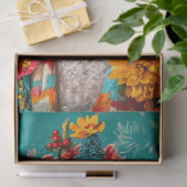 クリスマスカラフルのフランスのプードルデコペ 薄葉紙 (ギフト)