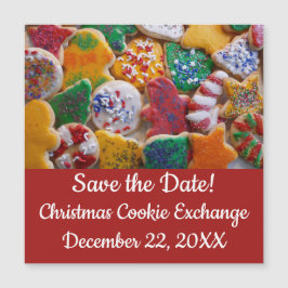 クリスマスカラフルクッキーI Holiday Save the Date