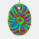 クリスマスカラフルセラミックオーナメント セラミックオーナメント (正面)