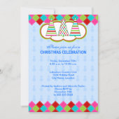 クリスマスカラフルパーティー 招待状 (正面)