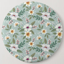 クリスマスカラフル手描き花