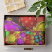 クリスマスカラフル飾りジュビリー 薄葉紙 (ギフト)