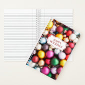 クリスマスカラフル飾り ノートブック (内側)