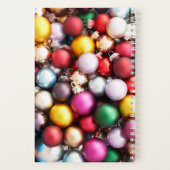 クリスマスカラフル飾り ノートブック (裏面)