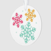 クリスマスカラフル オーナメント (正面)