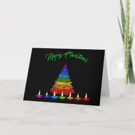 クリスマスカラフル シーズンカード