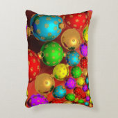 クリスマスカラフル・ジャンボリー アクセントクッション (正面(垂直))