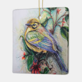 クリスマスカラフル。 セラミックオーナメント (左)