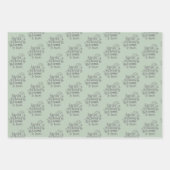 クリスマスカラフル ラッピングペーパーシート (正面2)