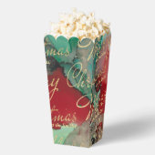 クリスマスカラーのお気に入りボックス フェイバーボックス (はじけた状態)