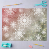 クリスマスカラーズシリーズデザイン16 薄葉紙 (クラフト)