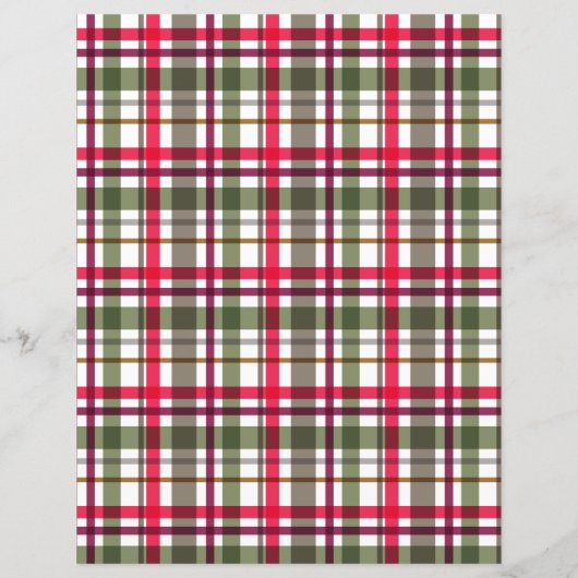 クリスマスカラーズプレイド (裏面)