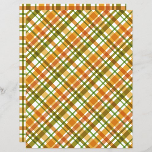 クリスマスカラーズプレイド (正面/裏面)