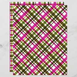 クリスマスカラーズプレイド