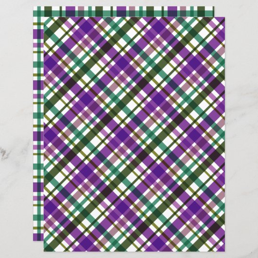 クリスマスカラーズプレイド (正面/裏面)