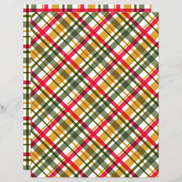 クリスマスカラーズプレイド