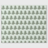 クリスマスカラーノールクリスマス ラッピングペーパー (フラット)