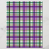 クリスマスカラー空白のプレイド (裏面)