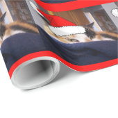 クリスマスカリコ猫 ラッピングペーパー (ロールコーナー)