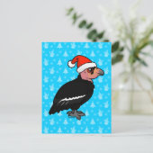 クリスマスカリフォルニアコンドル シーズンポストカード (スタンド正面)