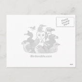 クリスマスカリフォルニアコンドル シーズンポストカード (裏面)