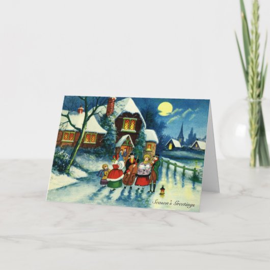 クリスマスカロラーズホリデーシーズン シーズンカード (正面)