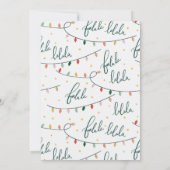 クリスマスカロリングミュージカル遊キャロルブルーホリデイ 招待状 (裏面)