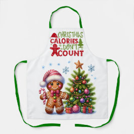 クリスマスカロリーがカウントされない エプロン