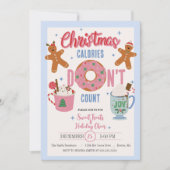 クリスマスカロリーがカウントされない シーズンカード (正面)