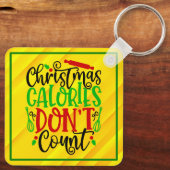 クリスマスカロリーがカウントしない–56558 キーホルダー (裏面)